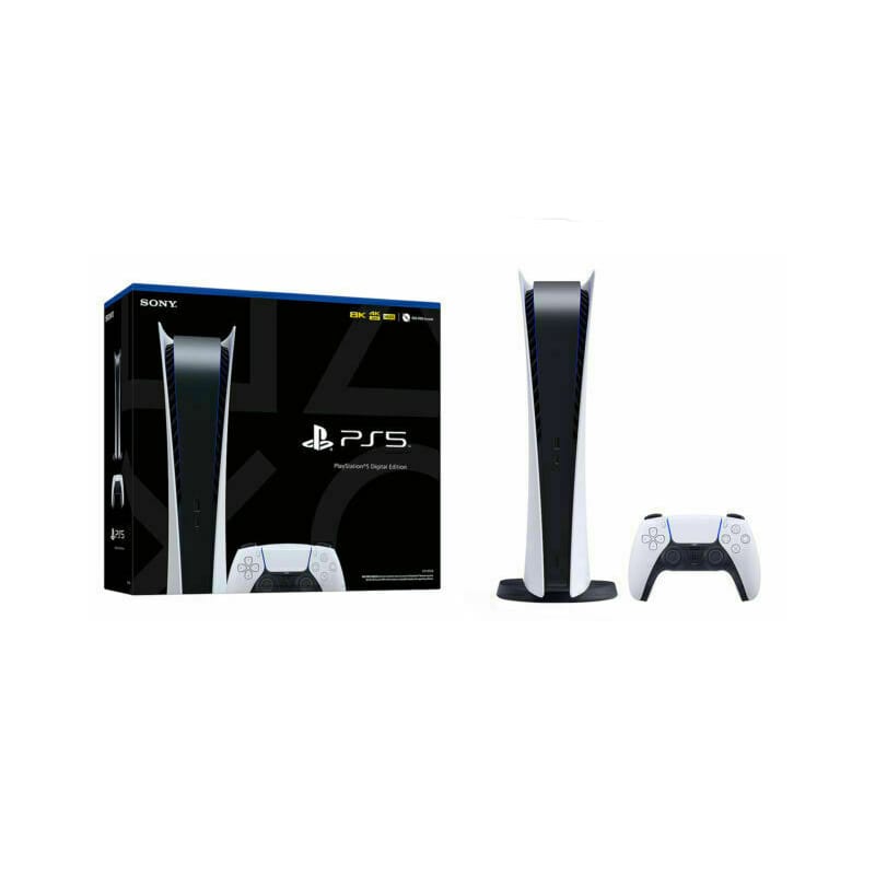 کنسول بازی دو دسته سونی مدل PlayStation 5 Digital Fat همراه بازی