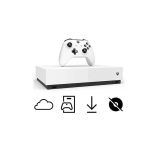 کنسول بازی مایکروسافت مدل Xbox One S ظرفیت 1 ترابایت بدون درایو (دیجیتال) فول گیم