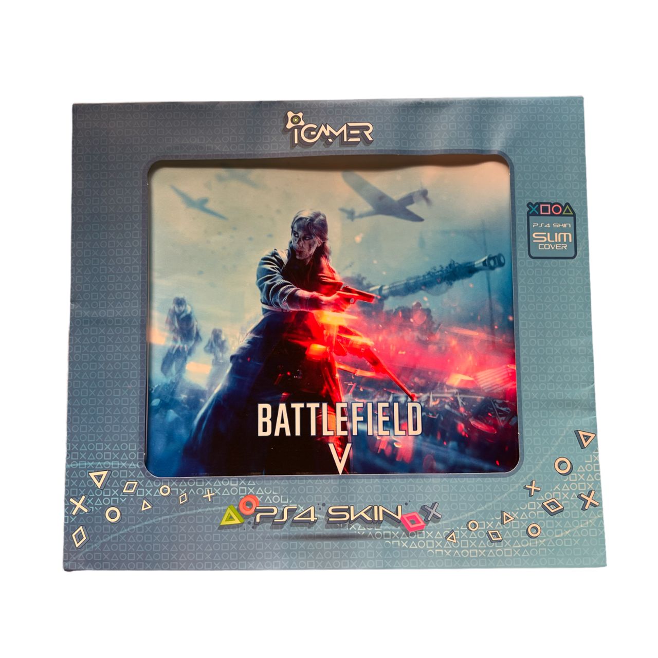 اسکین مخصوص Playstation4 Slim طرح BattlefieldV