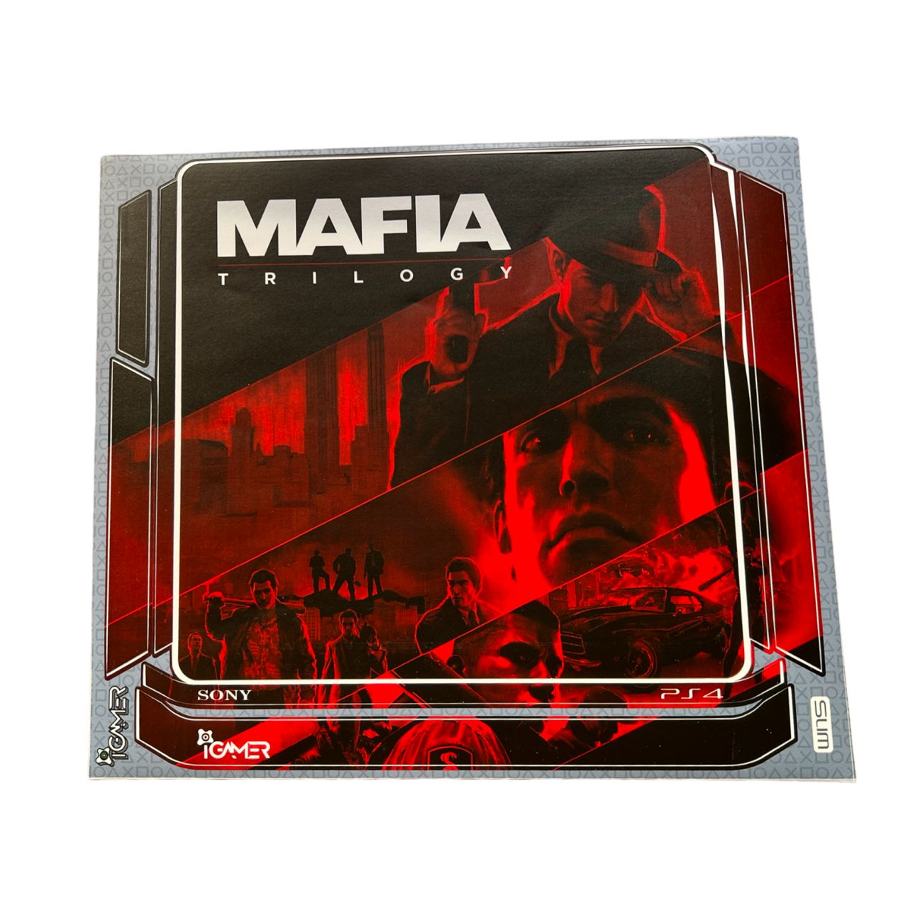 اسکین مخصوص Playstation4 Slim طرح Mafia