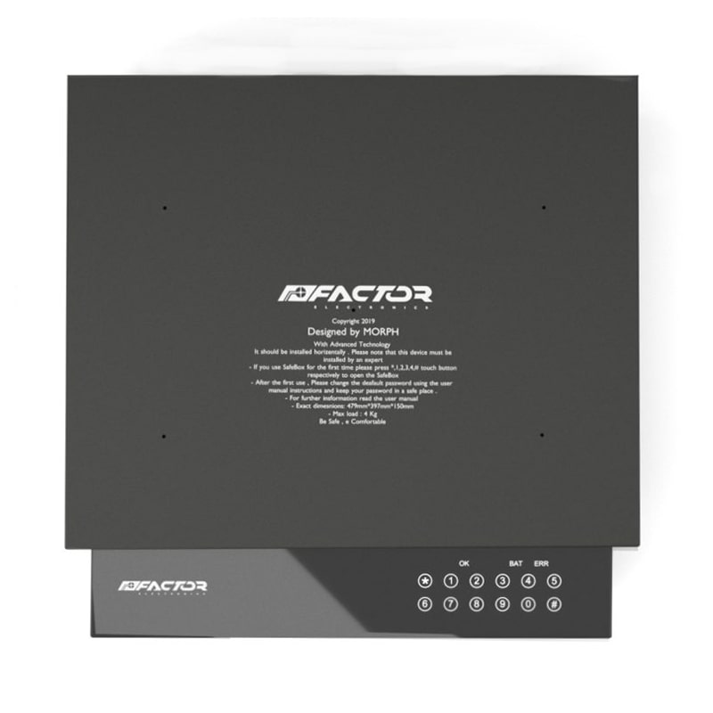 کشوی امن الکترونیکی فکتور مدل Factor Safebox SBX1 کشوی امن الکترونیکی فکتور مدل Factor Safebox SBX1