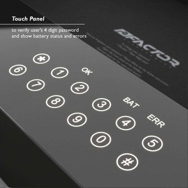 کشوی امن الکترونیکی فکتور مدل Factor Safebox SBX1 کشوی امن الکترونیکی فکتور مدل Factor Safebox SBX1