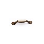 Cabinet handle with two screws Meloni model ML312