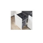 Meloni model 9022 4-piece garbage can