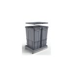 Meloni model 9028 soft floor rail trash can
