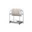 Meloni model 9118 two-tier desktop dish holder