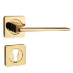 دستگیره دوتکه (رزت) ایران مدل 2200R رنگ طلایی