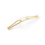 دستگیره کابینت دو پیچ اچ تی ان پرایم مدل H8400CS رنگ طلایی