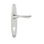 دستگیره پلاک ایران مدل 9600 رنگ نقره ای