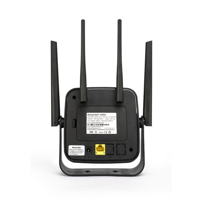 مودم روتر قابل حمل 4G/LTE نزتک مدل NZT-99DX