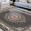 فرش ماشینی مه ترنج طرح دالریس زمینه فیلی