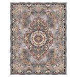 فرش ماشینی مه ترنج طرح سرور زمینه فیلی