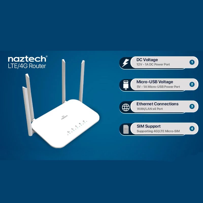 مودم 4G LTE نزتک مدل NZT-77DX