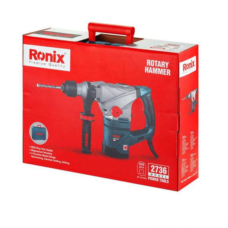 دریل-بتن-کن-رونیکس-مدل-2736-(5-کیلویی-1500-وات)