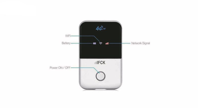 مودم 4G قابل حمل FCK مدل 903