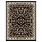 فرش ماشینی مه ترنج طرح افشان 250 زمینه سرمه ای 1000 شانه