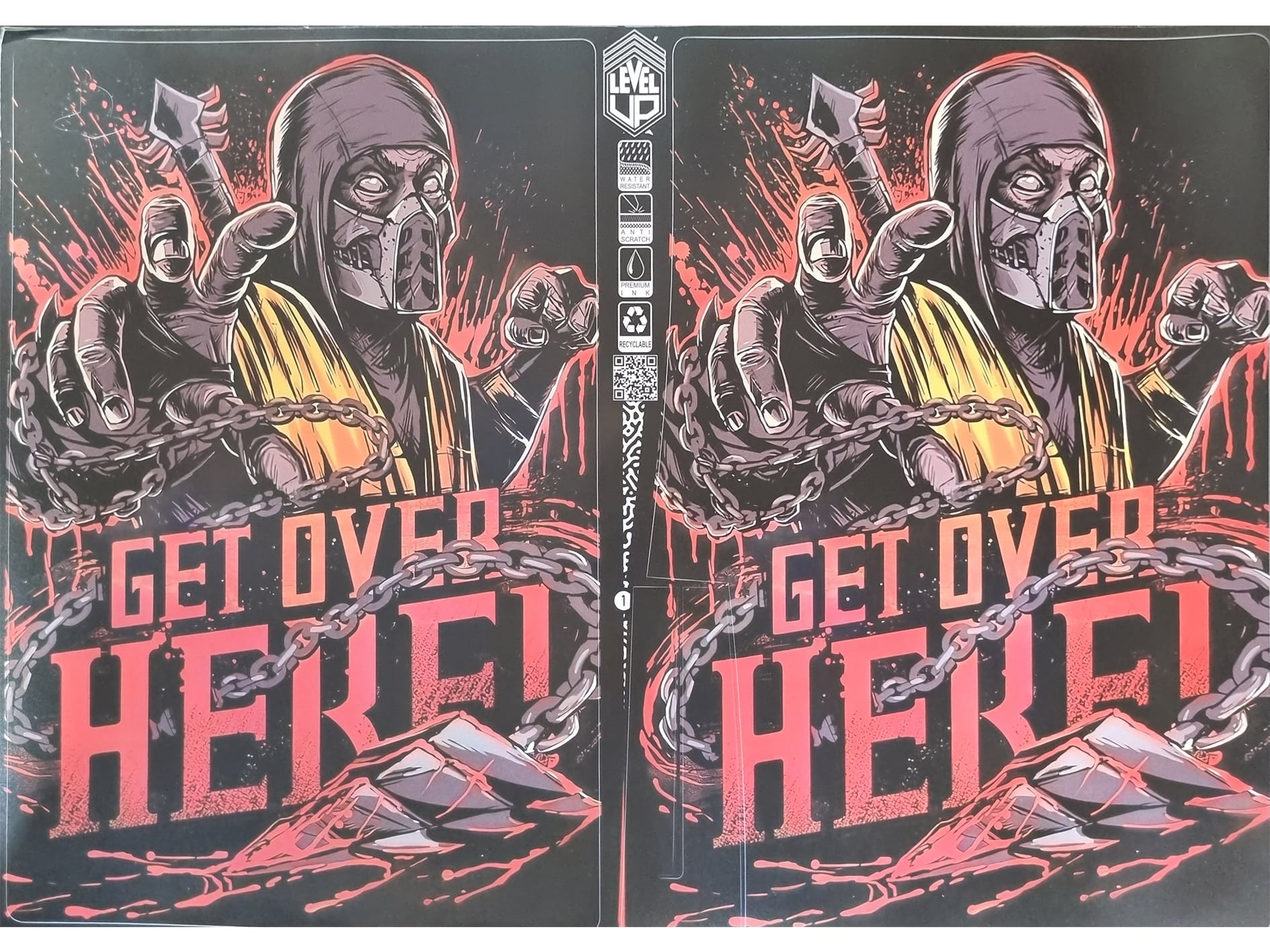 تصویر اسکین مخصوص Playstation 5 طرح Mortal Kombat 