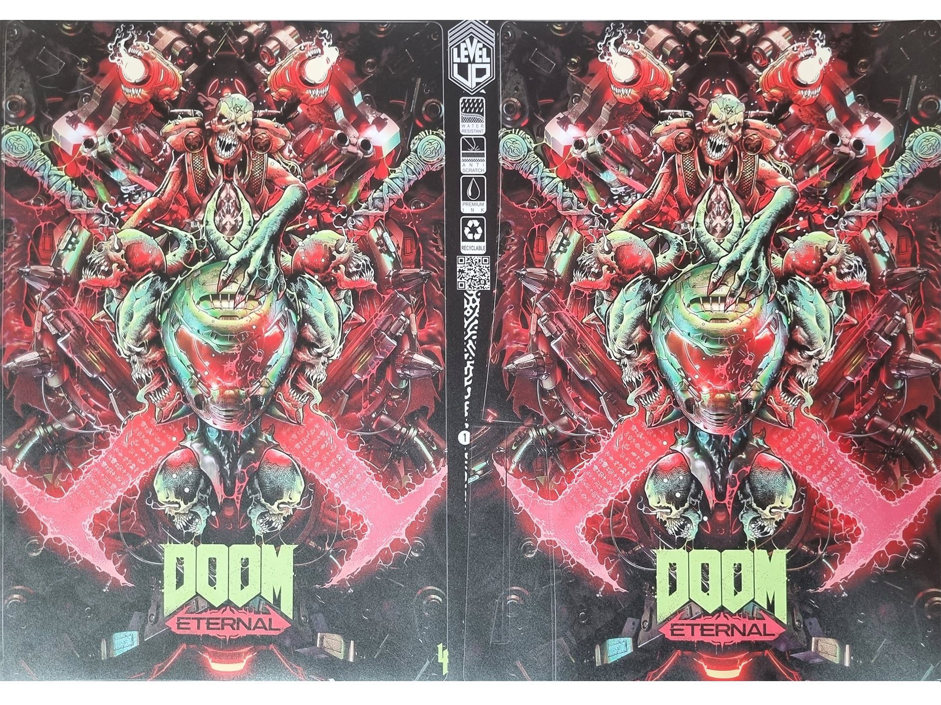 تصویر اسکین مخصوص Playstation 5 طرح DOOM 