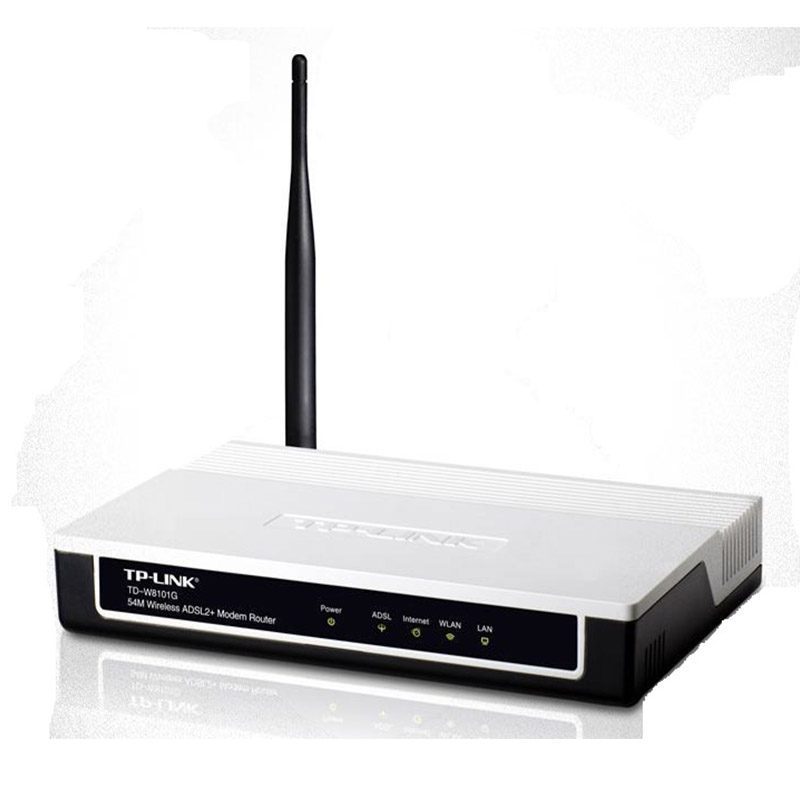 مودم-روتر +ADSL2 و بی‌سیم تی پی-لینک مدل TD-W8101G_V1