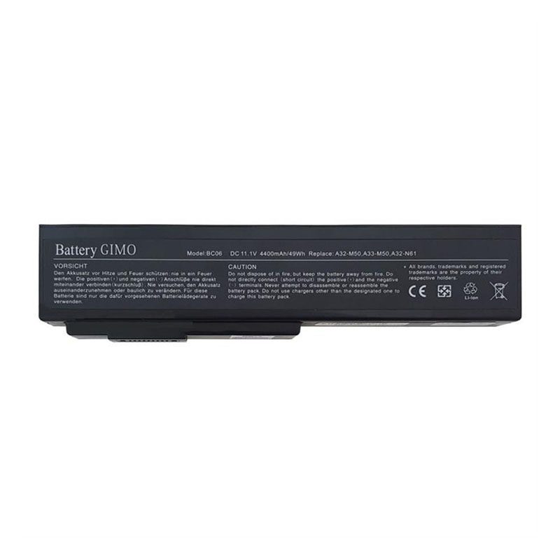 باتری لپ تاپ ایسوس A32-M50-N61-6Cell