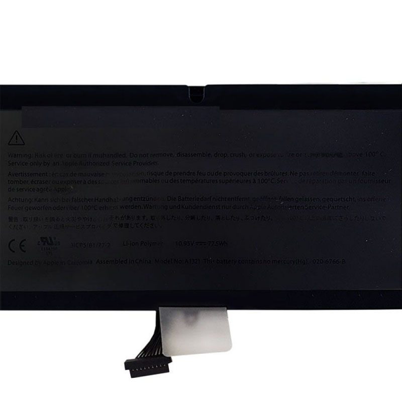 باتری لپ تاپ اپل A1321 Pro 15inch A1286-2009-2010 اورجینال