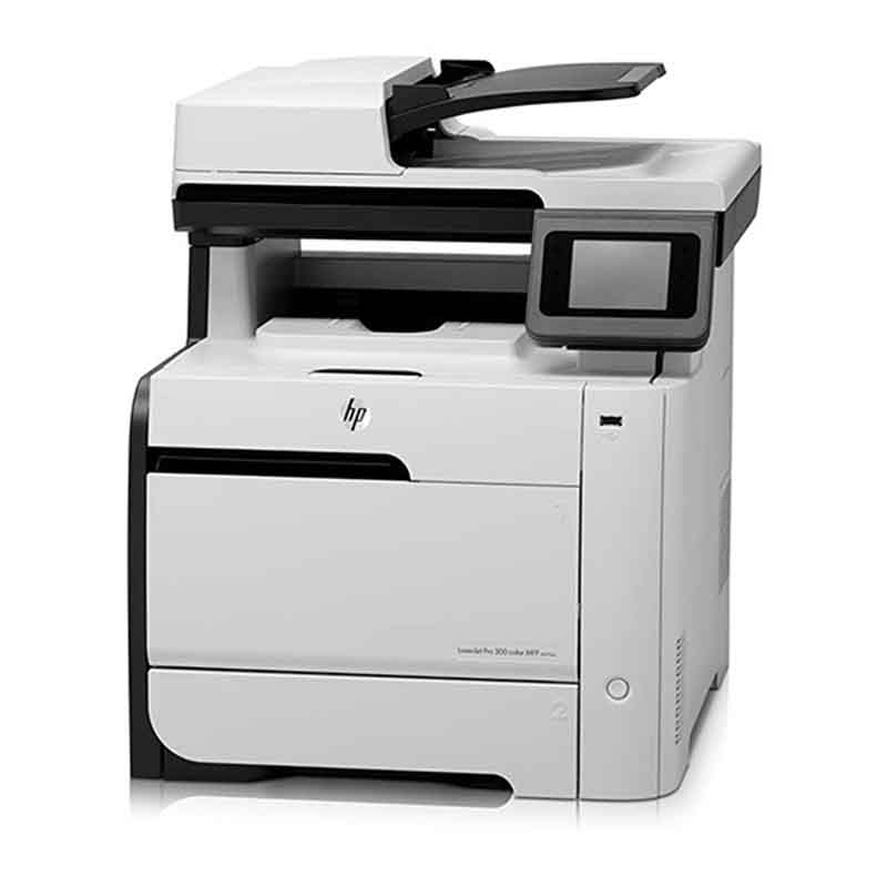 پرینتر لیزری رنگی چهارکاره مدل HP LaserJet 300 MFP M375nw