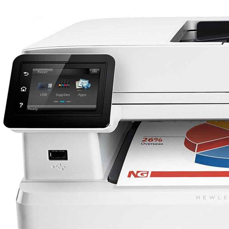 پرینتر لیزری رنگی اچ پی چهارکاره مدل LaserJet Pro MFP M277n