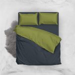 سرویس روتختی آ اس پ مینیمال زمینه ذغالی دو نفره 5 تکه