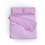 سرویس روتختی آ اس پ مینیمال زمینه صورتی‌کم‌رنگ دو نفره 5 تکه