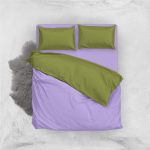 سرویس روتختی آ اس پ مینیمال زمینه یاسی دو نفره 5 تکه