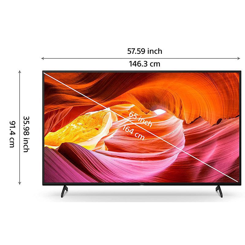 تلویزیون 65 اینچ اسمارت سونی مدل X75K