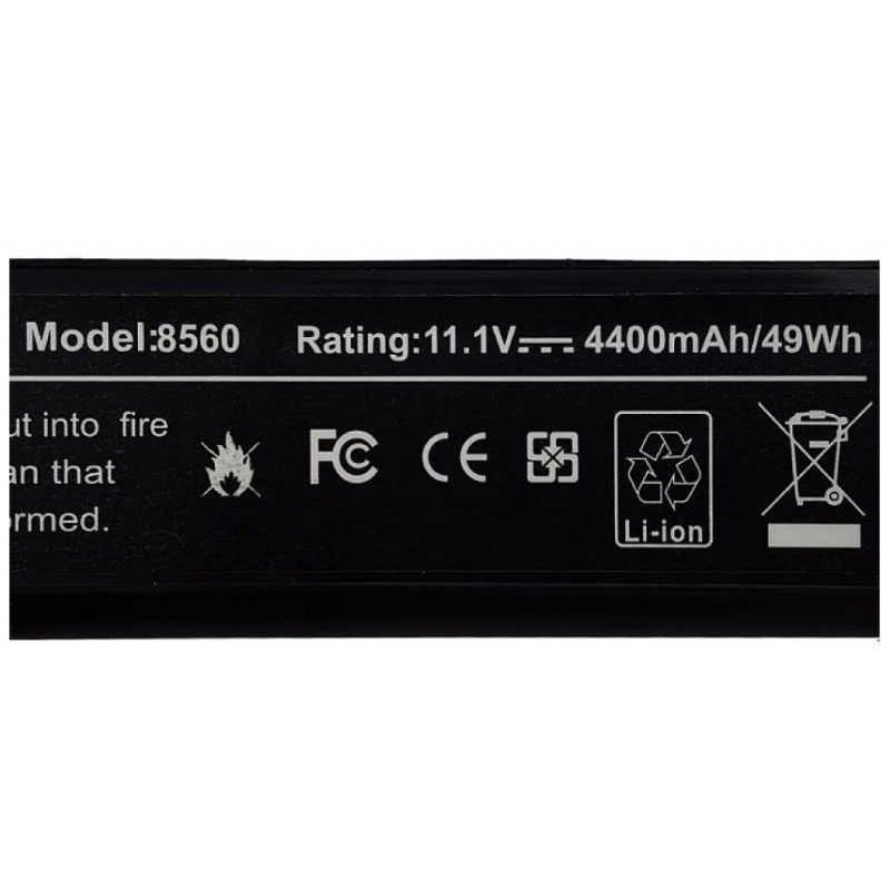 باتری لپ تاپ اچ پی EliteBook 8460-6Cell Gimo Plus مشکی-49 وات ساعت