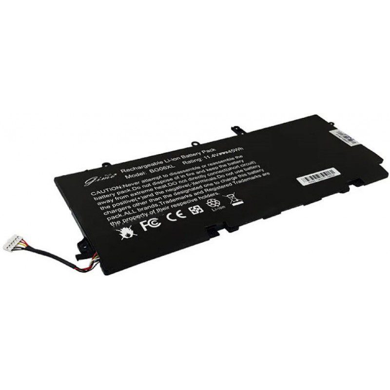 باتری لپ تاپ اچ پی EliteBook Folio 1040_BL06XL_Gimo Plus مشکی داخلی-42 وات ساعت