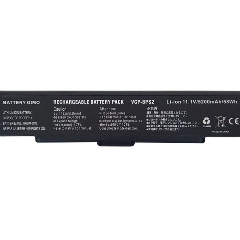 باتری لپ تاپ سونی BPS2-6Cell مشکی