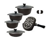 سرویس قابلمه 12 پارچه اسنو پیلو مدل هپی Pilau