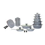 سرویس قابلمه 21 پارچه اسنو پیلو مدل هپی Pilau