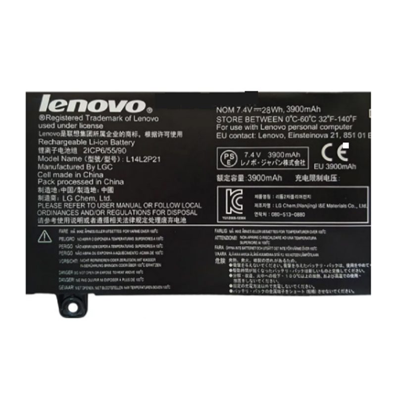 باتری لپ تاپ لنوو Yoga 500-15IBD_7.4V داخلی-اورجینال
