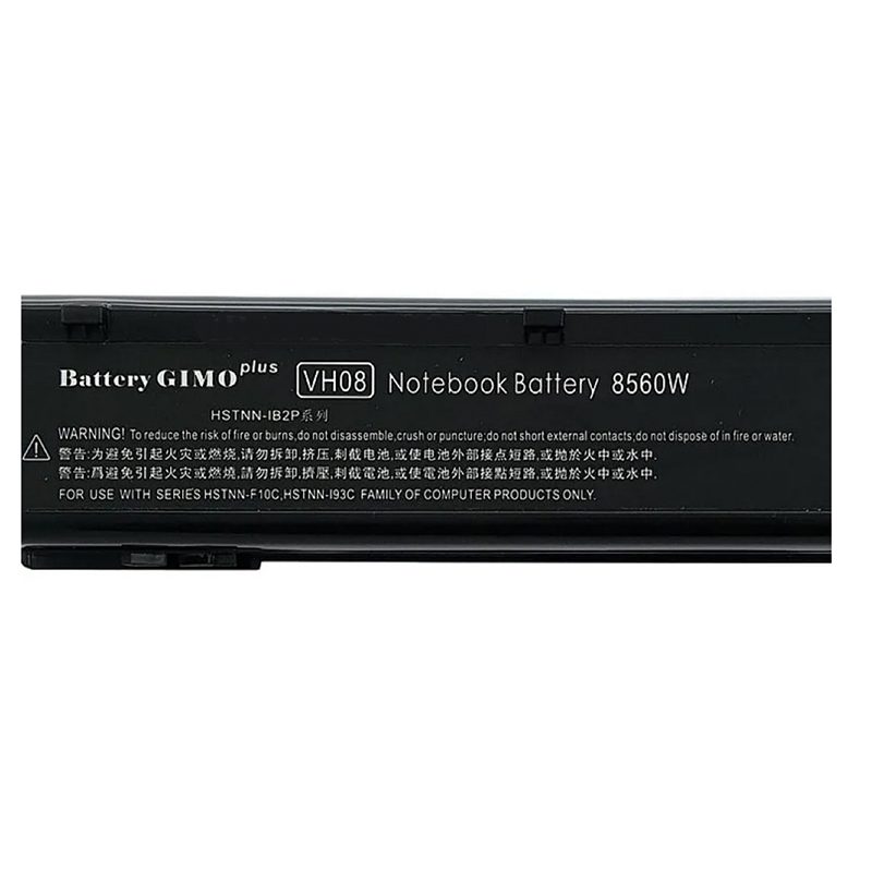 باتری لپ تاپ اچ پی EliteBook 8560W-8570W-8760W Gimo Plus مشکی-65 وات ساعت