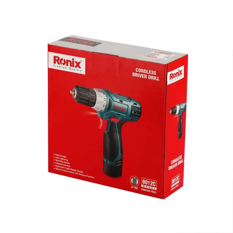 پیچ گوشتی شارژی رونیکس مدل 8012C