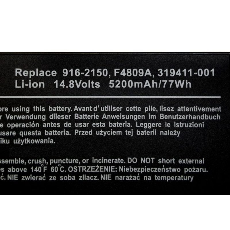 باتری لپ تاپ اچ پی Compaq 4809-6Cell