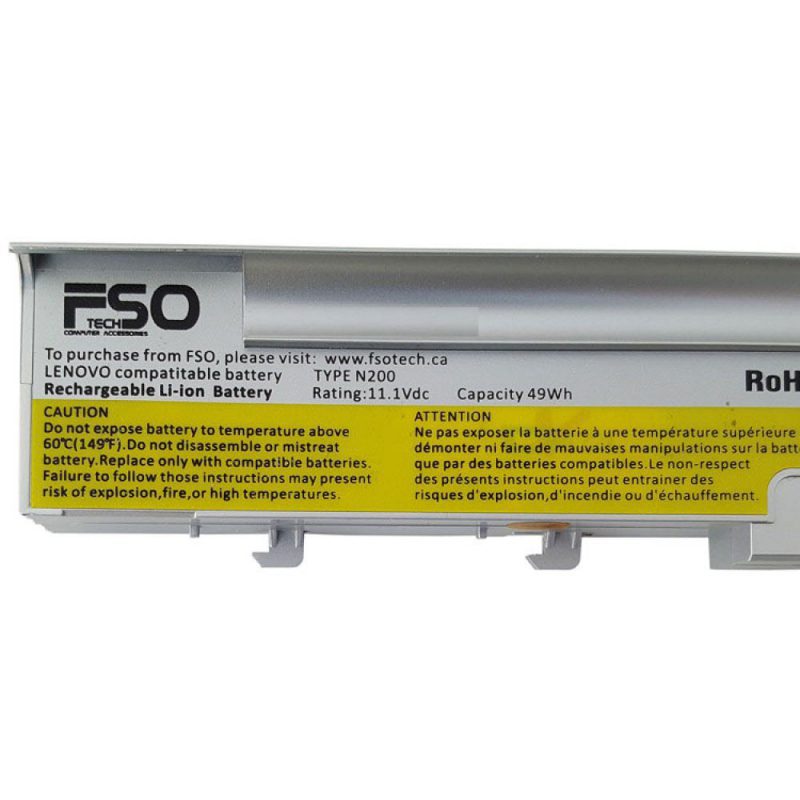 باتری لپ تاپ لنوو ThinkPad N200-6Cell