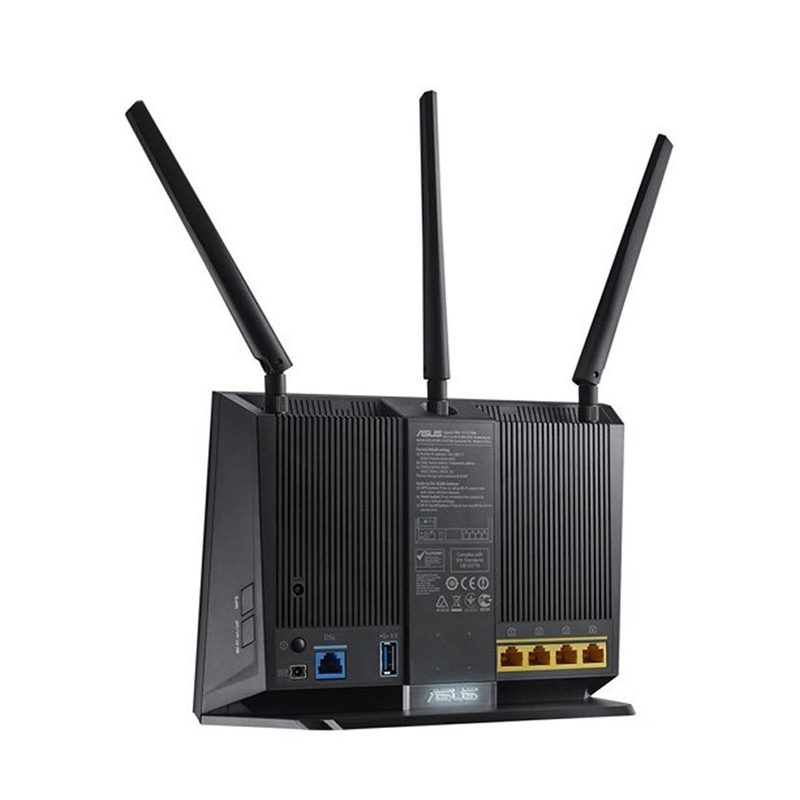 مودم-روتر ADSL/VDSL بی‌سیم و دوبانده ایسوس مدل DSL-AC68U