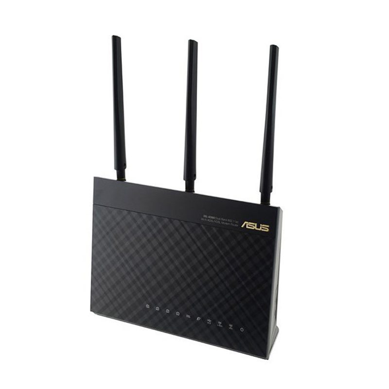 مودم-روتر ADSL/VDSL بی‌سیم و دوبانده ایسوس مدل DSL-AC68U
