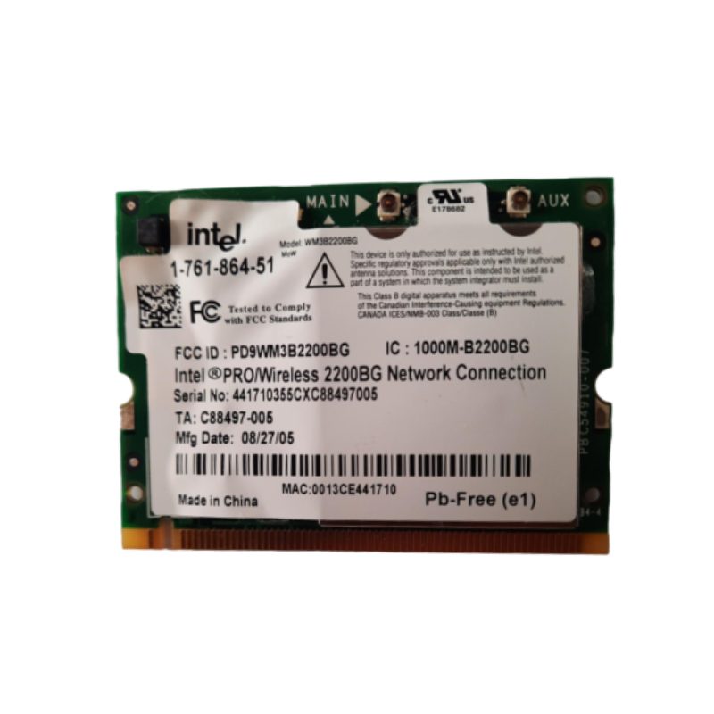 برد وای فای لپ تاپ سونی Sony PCG-7D1L