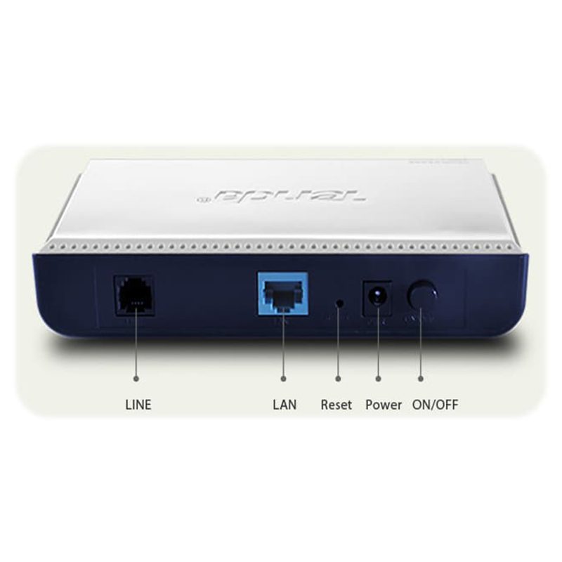 مودم-روتر ADSL 2+ with 1-Port Switch برند Tenda مدل D820R