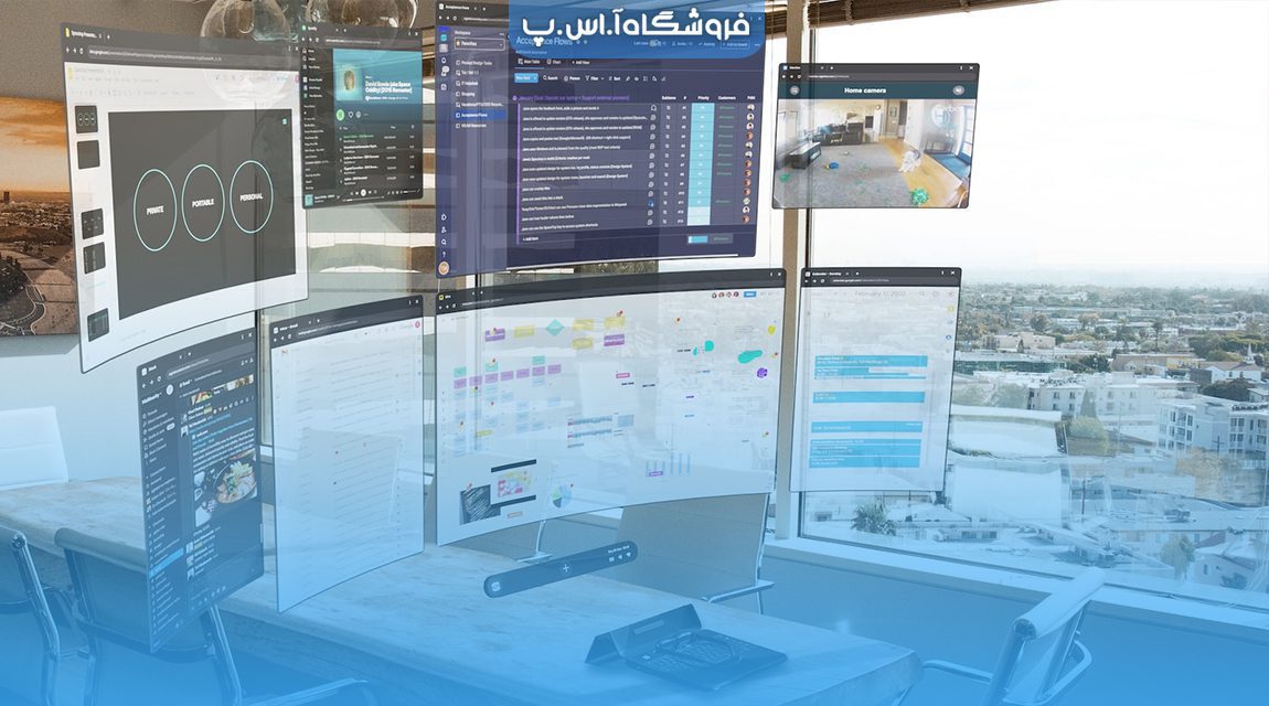 معرفی لپ تاپ Spacetop AR