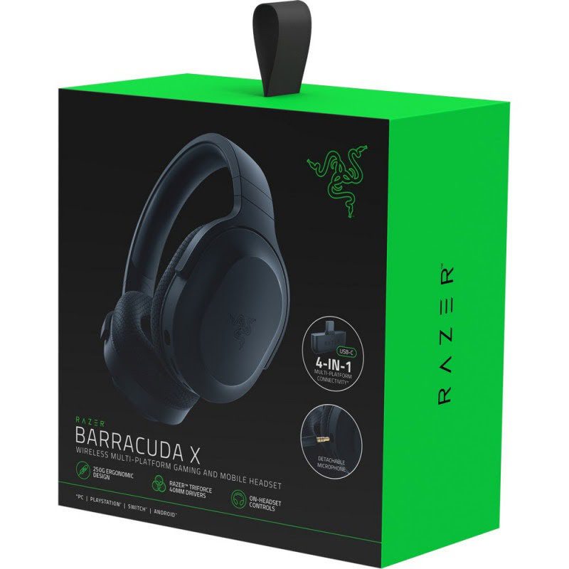 هدفون مخصوص بازی بی سیم ریزر مدل Razer Barracuda X