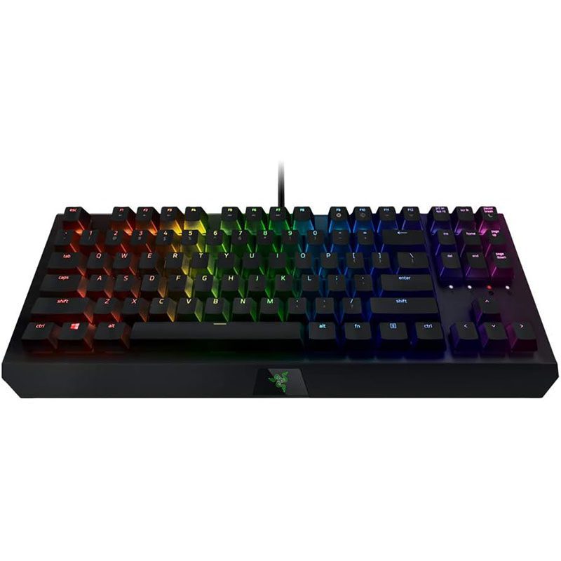 کیبورد ریزر مدل Razer BlackWidow X Tournament Edition Chroma with Green Switches