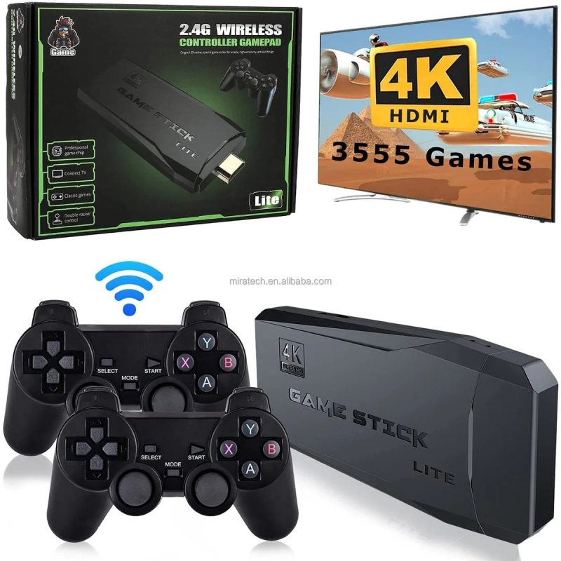 کنسول بازی گیم استیک مدل Game Stick Lite 128G – آکبند