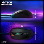 ماوس گیمینگ فورتک مدل A4Tech X-710BK